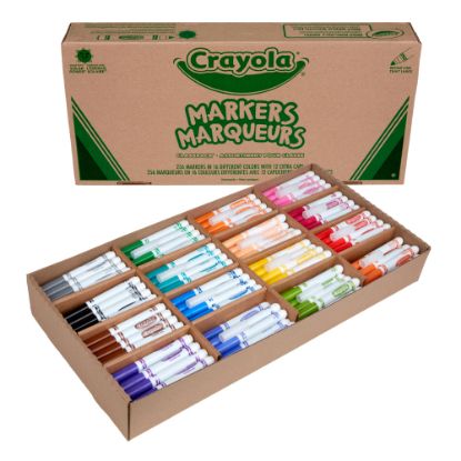 Picture of Crayola Broad Line Marker Classpack