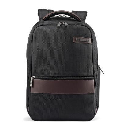 Picture of Samsonite Kombi Slim Laptop Backpack, Black/Brown