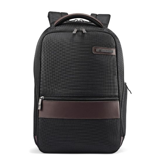 Picture of Samsonite Kombi Slim Laptop Backpack, Black/Brown