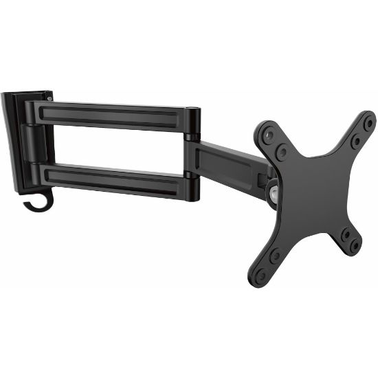 Picture of StarTech.com Wall Mount Monitor Arm - Dual Swivel - Supports 13ft" to 34ft" Monitors - VESA Mount - TV Wall Mount - TV Mount