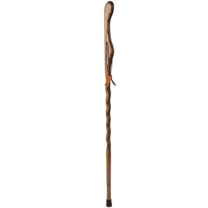 Picture of Brazos Walking Sticks Hitchhiker Twisted Oak Walking Stick, 58in, Brown