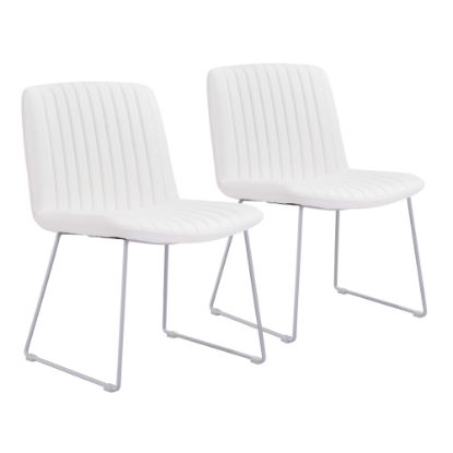 Picture of Zuo Modern Joy Dining Chair, White