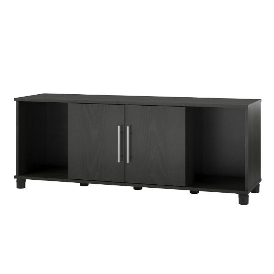 Picture of Ameriwood Home Camberly Shoe Storage Bench, 20-1/2inH x 53-5/8inW x 15-7/16inD, Black