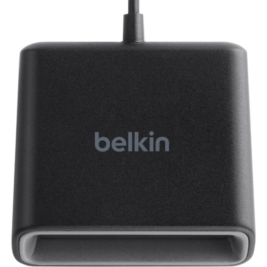 Picture of Belkin Cybersecurity and Secure KVM USB Smart Card / CAC Reader - Cable - USB - Government - TAA Compliant