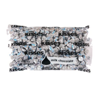 Picture of Hersheys Kisses Milk Chocolates, 66-Oz Bag, Silver