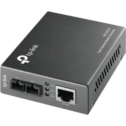 Picture of TP-LINK MC100CM - Fast Ethernet SFP to RJ45 Fiber Media Converter - Fiber to Ethernet Converter - 10/100Mbps RJ45 Port to 100Base-FX Multi-Mode Fiber