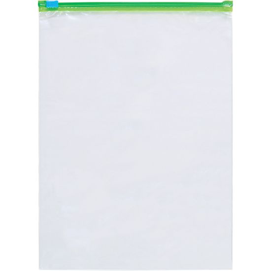 Picture of Minigrip 2.7 Mil Slider Grip Reclosable Poly Bags, 8in x 7in, Clear, Case Of 250