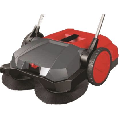 Picture of Bissell BG-355 Triple Brush Push Sweeper, 23in x 22in, Red