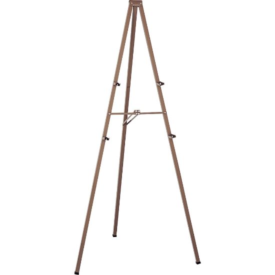 Picture of Quartet Steel Tripod Easel, 96in x 48in, Bronze