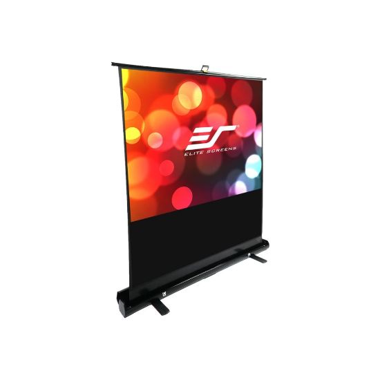 Picture of Elite ez-Cinema Plus F100XWV1 - Projection screen - 100in (100 in) - 4:3 - Matte White - black