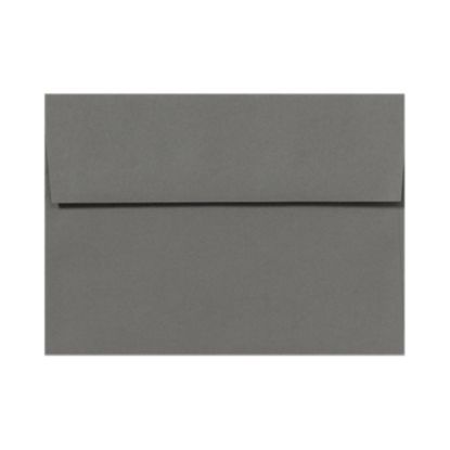 Picture of LUX Invitation Envelopes, #4 Bar (A1), Peel & Press Closure, Smoke Gray, Pack Of 50