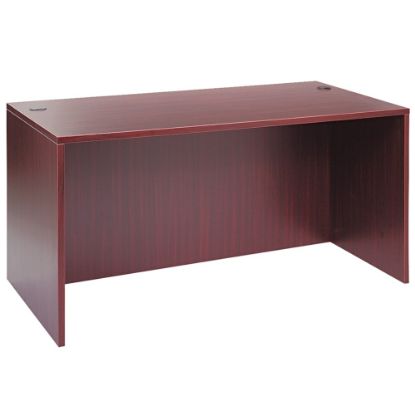 Picture of Alera Valencia 60inW Computer Desk Shell, Mahogany