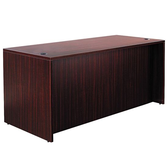 Picture of Alera Valencia 66inW Computer Desk Shell, Mahogany