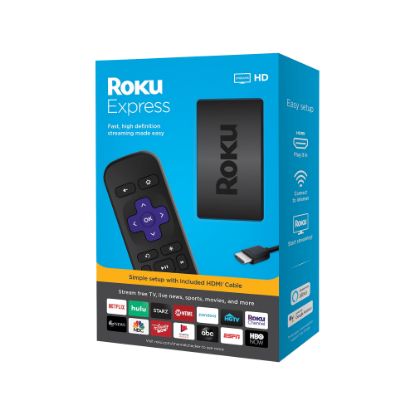 Picture of Roku Express Streaming Player, Black