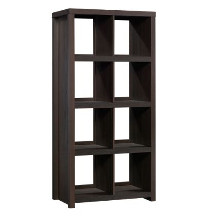 Picture of Sauder Homeplus 62inH 8-Cube Storage Bookcase, Dakota Oak