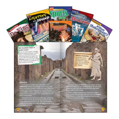 Picture of Teacher Created Materials TIME Informational Texts, Set 1, Grade 7, Set Of 6