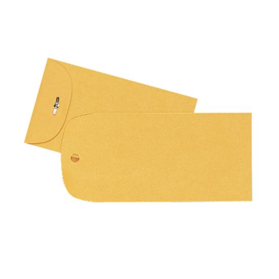 Picture of Quality Park #15 Clasp Envelopes, Clasp Closure, Brown, Box Of 100