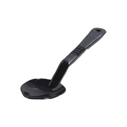 Picture of Carlisle Solid High-Heat Serving Spoons, 11inL, Black, Pack Of 12