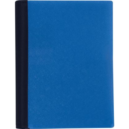 Picture of Office Depot Brand Stellar Notebook With Spine Cover, 6in x 9-1/2in, 3 Subject, College Ruled, 120 Sheets, Blue