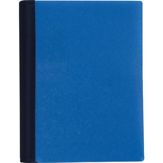 Picture of Office Depot Brand Stellar Notebook With Spine Cover, 6in x 9-1/2in, 3 Subject, College Ruled, 120 Sheets, Blue