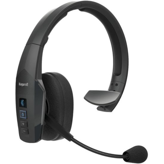 Picture of BlueParrott B450-XT BPB-45020 Headset - Mono - Wireless - Bluetooth - 300 ft - 150 Hz - 6.80 kHz - Over-the-head - Monaural - Supra-aural - Bi-directional Microphone - Noise Canceling