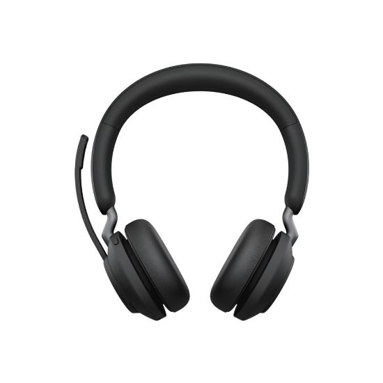 Picture of Jabra Evolve2 65 Headset - Stereo - USB Type C - Wireless - Bluetooth - Over-the-head - Binaural - Supra-aural - Black