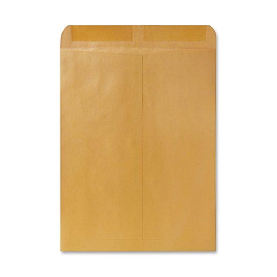 Picture of Quality Park Catalog Envelopes, Gummed Closure, 12in x 15 1/2in, Brown, Box Of 250