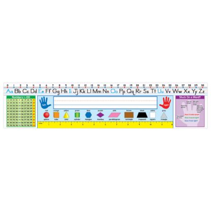 Picture of Carson-Dellosa Quick Stick Traditional Manuscript Nameplates, Grades 1 -2