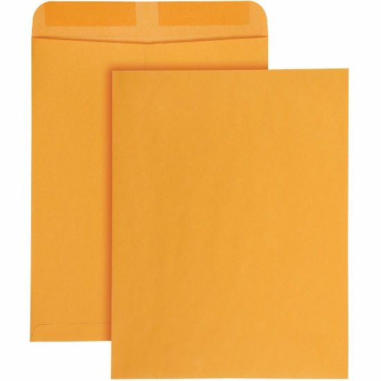 Picture of Quality Park Kraft Catalog Envelopes - Catalog - #15 1/2 - 12in Width x 15 1/2in Length - 28 lb - Gummed - Kraft - 100 / Box - Kraft