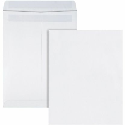 Picture of Quality Park Redi-Seal Catalog Envelopes, 9 1/2in x 12 1/2in, Self-Sealing, White, Box Of 100