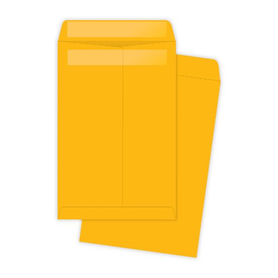 Picture of Quality Park Redi-Seal Catalog Envelopes, 6in x 9in, Self-Adhesive, Kraft, Box Of 100