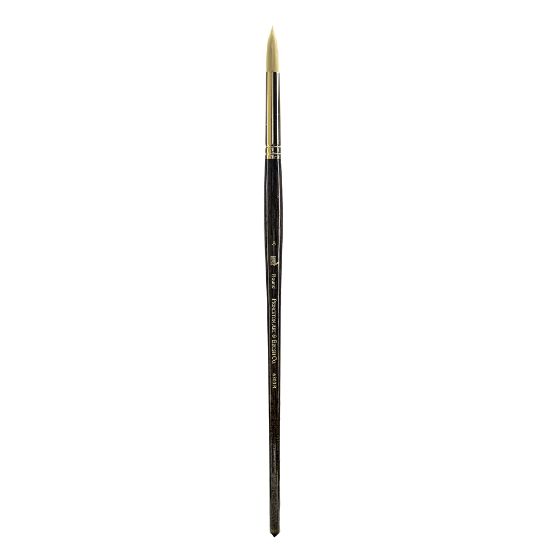 Picture of Princeton Series 6300 Dakota Paint Brush, Size 8, Round Bristle, Synthetic, Blue