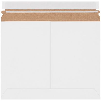 Picture of Partners Brand Utility Stayflats Mailers 11 1/2in x 9in, White, Pack of 200