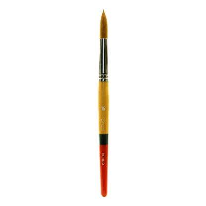 Picture of Princeton Snap Paint Brush, Series 9650, Size 16, Round, Golden Taklon, Synthetic, Multicolor