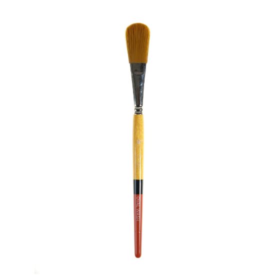 Picture of Princeton Snap Paint Brush, 3/4in, Oval Wash Bristle, Golden Taklon, Synthetic, Black