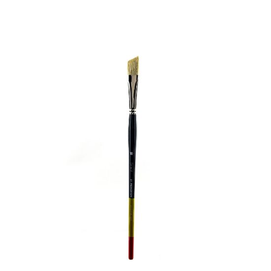 Picture of Princeton Snap Paint Brush, Size 10, Angle Bright Bristle, Synthetic, Multicolor