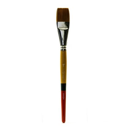 Picture of Princeton Snap Paint Brush, Series 9650, 1in, Wash Bristle, Golden Taklon, Synthetic, Multicolor