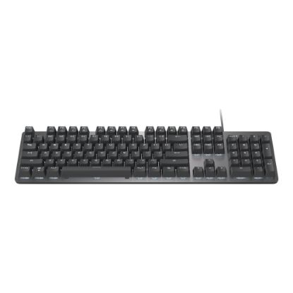 Picture of Logitech K845 Mechanical Illuminated Corded Aluminum Keyboard TTC Switches - Red (Linear) - Keyboard - backlit - USB - key switch: GX Red Linear