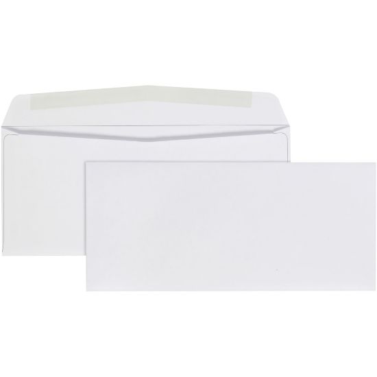 Picture of Quality Park #9 Business Envelopes, Gummed Seal, White, Box Of 500