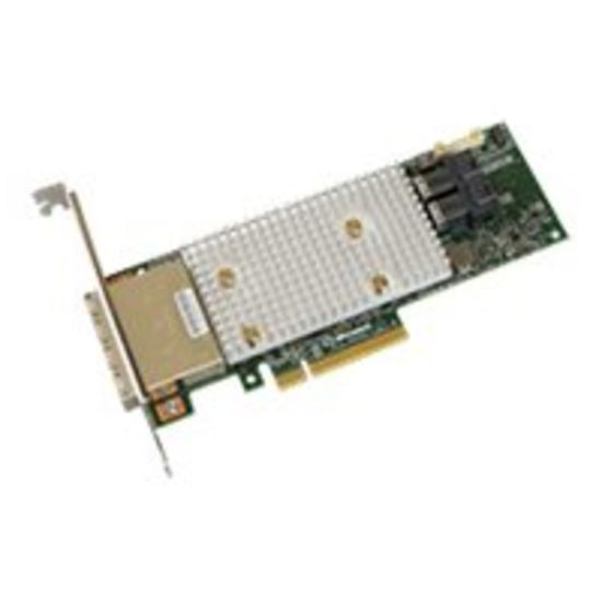 Picture of Microchip Adaptec SmartRAID 3154-8i16e - Storage controller (RAID) - 8 Channel - SATA 6Gb/s / SAS 12Gb/s - low profile - RAID RAID 0, 1, 5, 6, 10, 50, 60, 1ADM, 10ADM - PCIe 3.0 x8