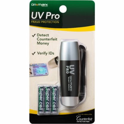 Picture of Dri-Mark UV Pro Fraud Protector, 4inH x 1inW x 1inD, Gray/Silver