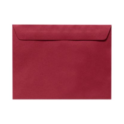 Picture of LUX Booklet 9in x 12in Envelopes, Gummed Seal, Garnet Red, Pack Of 50