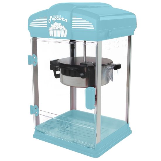 Picture of West Bend Popcorn Maker, 17-3/4inH x 10-11/16inW x 10-7/8inD, Sky Blue