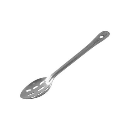 Picture of Alegacy Stainless Steel Slotted Serving Spoon, 13in, Silver