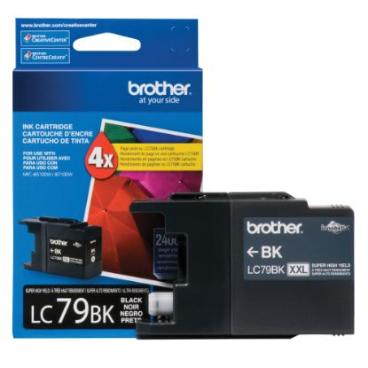 Picture of Brother LC109 Black Super-High-Yield Ink Cartridge, LC109BK, LC79BKS