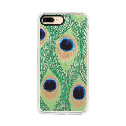 Picture of OTM Essentials Tough Edge Case For iPhone 7/8, Peacock Feathers, OP-QP-Z128A