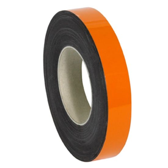 Picture of Partners Brand Orange Warehouse Labels, LH125, Magnetic Rolls 1in x 50ft, 1 Roll