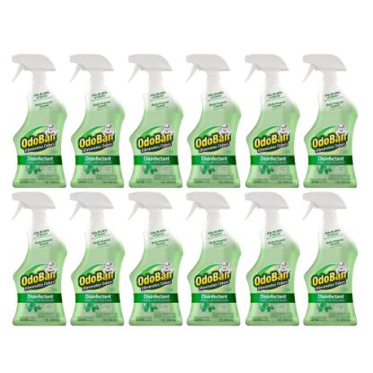 Picture of OdoBan Odor Eliminator Disinfectant Spray, Original Eucalyptus Scent, 32 Oz Bottle, Case Of 12