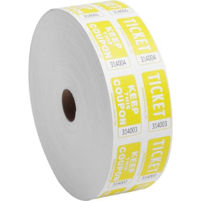 Picture of Sparco Roll Tickets - Yellow - 2000/Roll