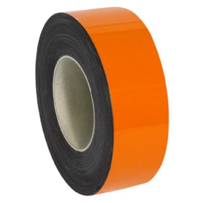 Picture of Partners Brand Orange Warehouse Labels, LH128, Magnetic Rolls 2in x 50ft, 1 Roll